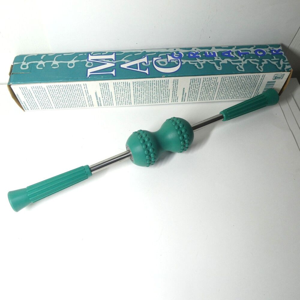 Nikken Mag Creator Body Massage Roller w/Box USA Vintage MagCreator